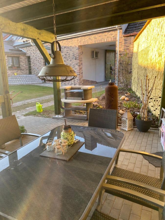 Ferienwohnung auf dem Bauernhof Cottbus Exterior foto